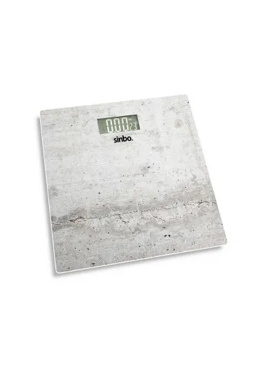 Sinbo Dijital Tartı - Beyaz Renk - 180 kg Maks Kapasite - LCD Ekran Sinbo Dijital Tartı - Beyaz Renk - 180 kg Maks Kapasite - LCD Ekran