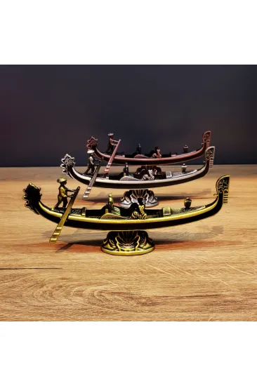 Metal Dekoratif Venedik Kayık Metal Dekoratif Venedik Kayık