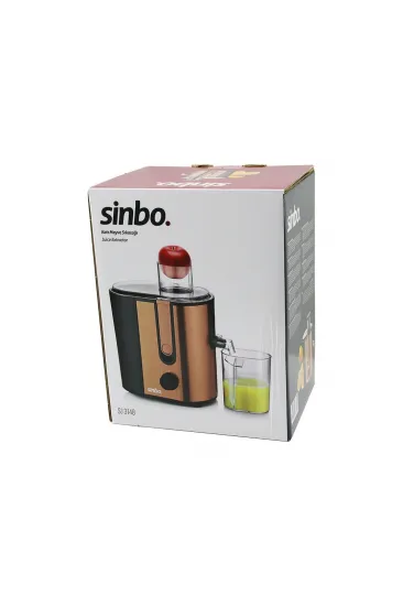 Sinbo Katı Meyve Sıkacağı - Elektrikli - Rose Gold - 450 ml Meyve Suyu Haznesi Sinbo Katı Meyve Sıkacağı - Elektrikli - Rose Gold - 450 ml Meyve Suyu Haznesi