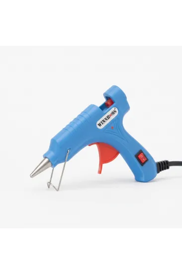 20W Sıcak Silikon Tabancası - Küçük Boy - 7.5 mm Mum Silikon Uyumlu 20W Sıcak Silikon Tabancası - Küçük Boy - 7.5 mm Mum Silikon Uyumlu