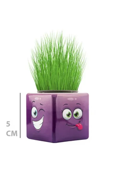 Çim Adam Mini Küp Emoji Figürlü 1 Adet Çim Adam Mini Küp Emoji Figürlü 1 Adet
