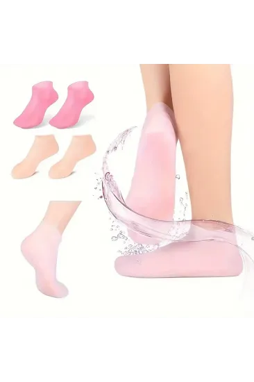 Silikon Jel Ayak Nemlendirici Çorap Silikon Jel Ayak Nemlendirici Çorap