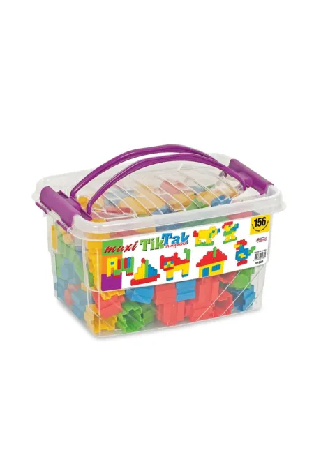 01939 Dede Maksi Tik Tak Blok Seti 156 Parça 01939 Dede Maksi Tik Tak Blok Seti 156 Parça