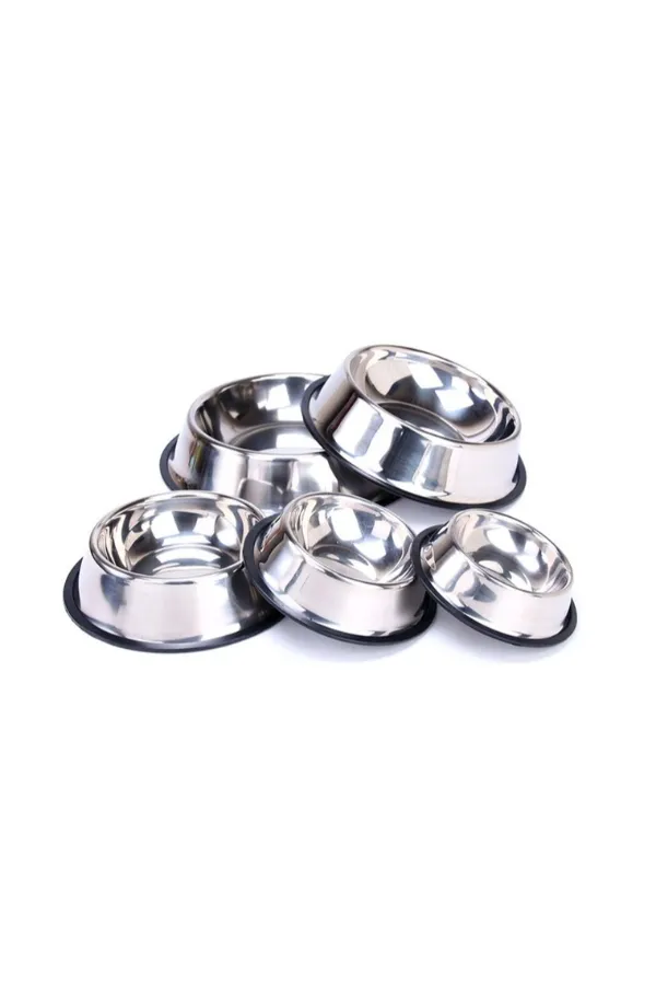 Paslanmaz Çelik Metal Mama Kabı 34 cm. Paslanmaz Çelik Metal Mama Kabı 34 cm.
