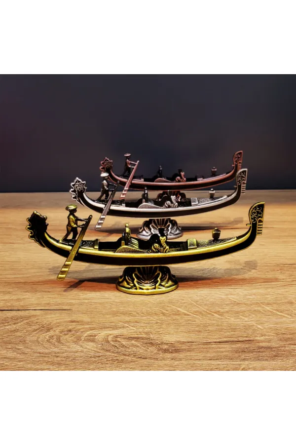 Metal Dekoratif Venedik Kayık Metal Dekoratif Venedik Kayık