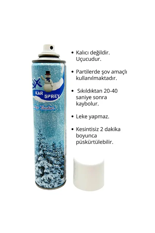 Kar Spreyi - 200 ml - Parti Süsü Kar Spreyi - 200 ml - Parti Süsü