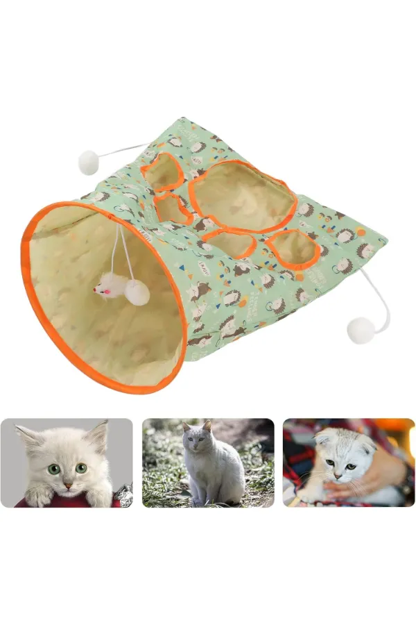 Hışırtılı Kedi Oyun Tüneli Çantası Hışırtılı Kedi Oyun Tüneli Çantası