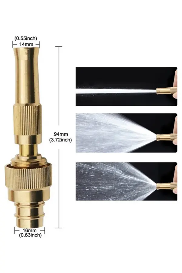 AYARLANABILIR BASINÇLI HORTUM BAŞLIĞI GOLD AYARLANABILIR BASINÇLI HORTUM BAŞLIĞI GOLD