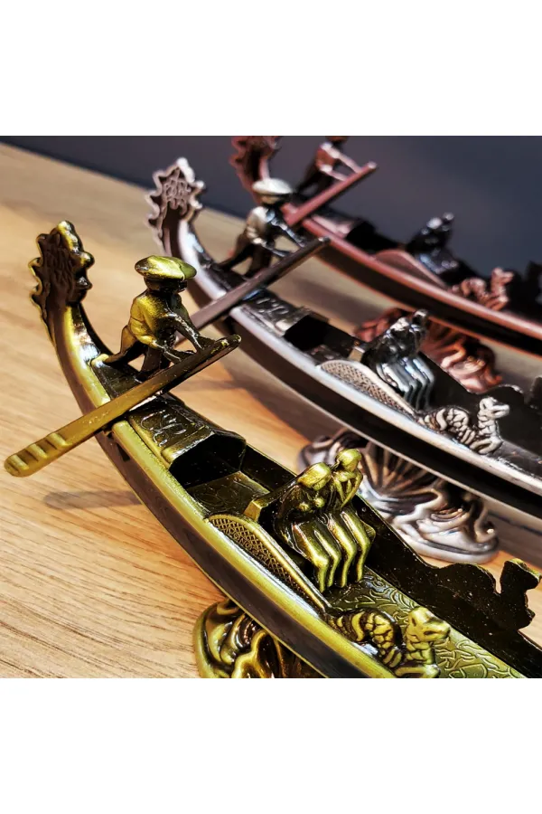 Metal Dekoratif Venedik Kayık Metal Dekoratif Venedik Kayık
