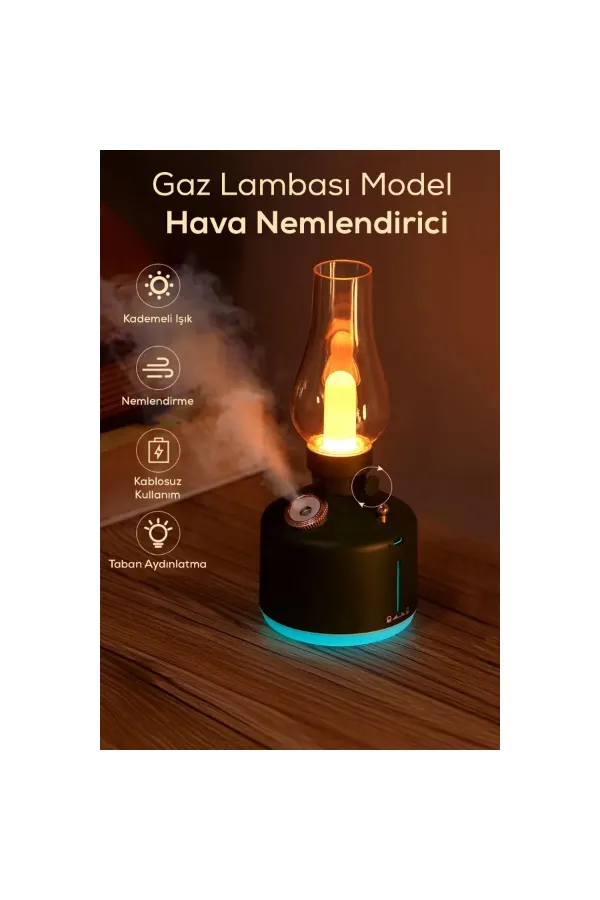 Gaz Lambası Tasarımlı Hava Nemlendirici Gaz Lambası Tasarımlı Hava Nemlendirici