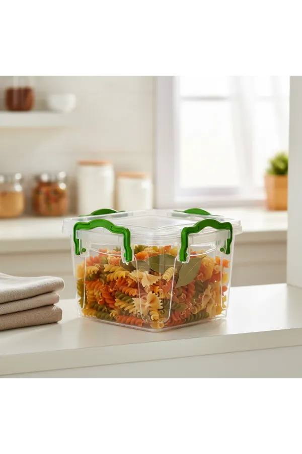Kare Saklama Kutusu 1.8 Litre Kare Saklama Kutusu 1.8 Litre