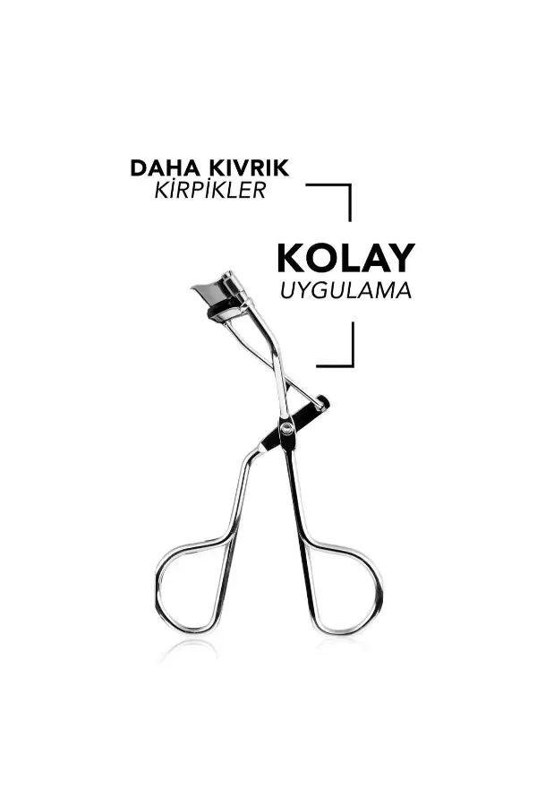 Gümüş Kirpik Kıvırıcı Gümüş Kirpik Kıvırıcı