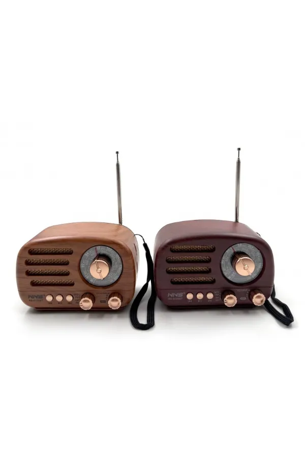 Ahşap Retro Radyo Ahşap Retro Radyo