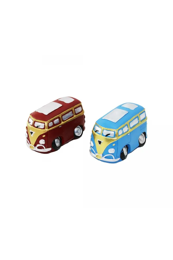 Vosvos Karavan Dekoratif Biblo Kumbara - Nostaljik Vosvos Karavan Dekoratif Biblo Kumbara - Nostaljik