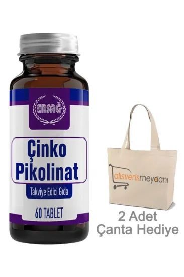 Ersağ Çinko Pikolinat - 60 Tablet