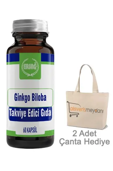 Ersağ Ginkgo Biloba - 60 Kapsül Ersağ Ginkgo Biloba - 60 Kapsül