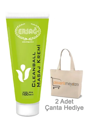 Ersağ Cleanball Masaj Kremi - 100 ML