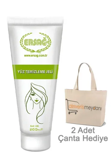 Ersağ Yüz Temizleme Jeli - 200 ML Ersağ Yüz Temizleme Jeli - 200 ML
