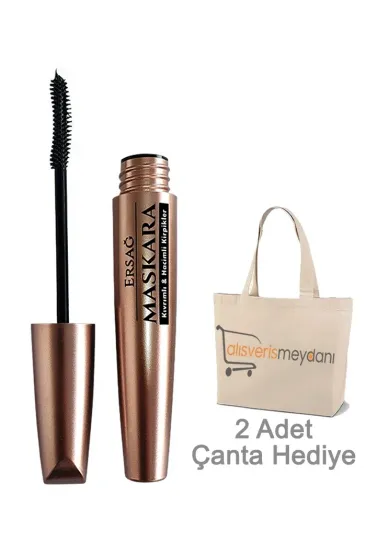 Ersağ Maskara (Kıvrımlı ve Hacimli Kirpikler) - 8 ML Ersağ Maskara (Kıvrımlı ve Hacimli Kirpikler) - 8 ML