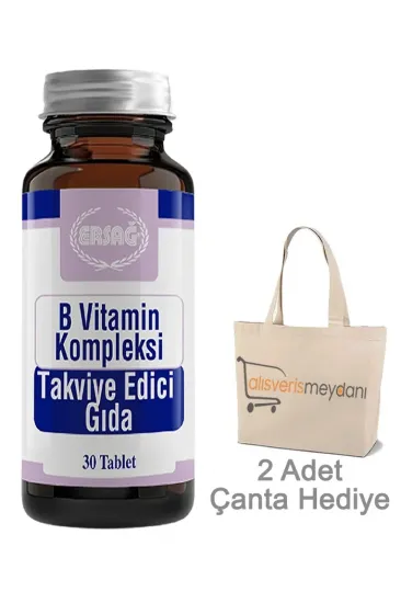 Ersağ B Vitamin Kompleksi - 30 Tablet Ersağ B Vitamin Kompleksi - 30 Tablet