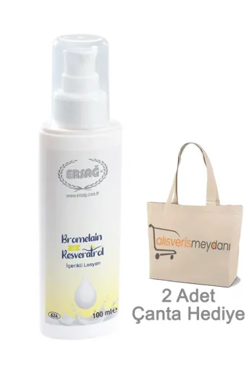 Ersağ Bromelain ve Resveratrol İçerikli Losyon - 100 ML