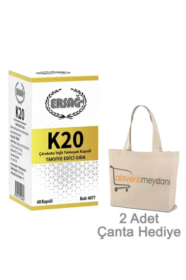 Ersağ K20 - 60 Kapsül