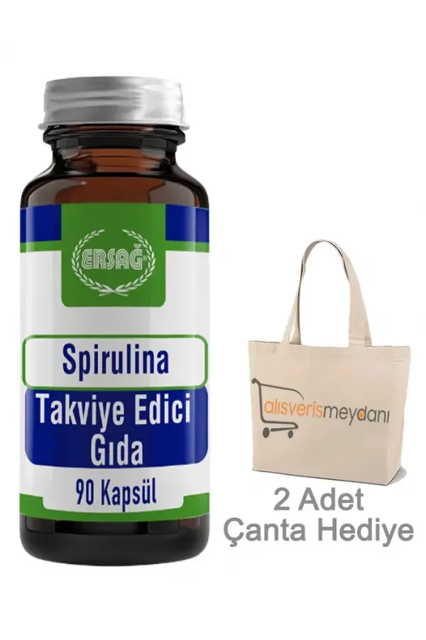 Ersağ Spirulina - 90 Kapsül Ersağ Spirulina - 90 Kapsül