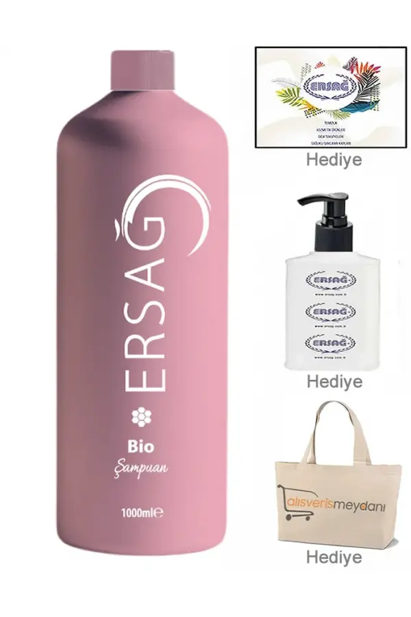 Ersağ Bio Şampuan - 1000 ML Ersağ Bio Şampuan - 1000 ML