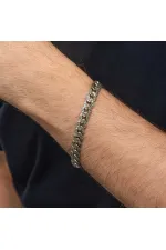 Gümüş Elişi Örgü Gurmet Erkek Bileklik Gümüş Elişi Örgü Gurmet Erkek Bileklik