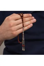 Metal Püsküllü Arpa Kesim Kuka Tesbih Metal Püsküllü Arpa Kesim Kuka Tesbih
