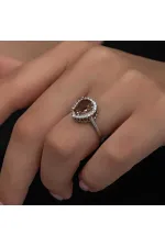 Gümüş Zultanit Damla Kadın Yüzük Gümüş Zultanit Damla Kadın Yüzük