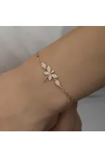 Gümüş Rose Yusufçuk Kadın Bileklik Gümüş Rose Yusufçuk Kadın Bileklik