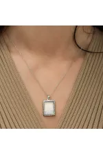 Gümüş Fatiha Ve Esma'ül Hüsna Yazılı Kolye Gümüş Fatiha Ve Esma'ül Hüsna Yazılı Kolye