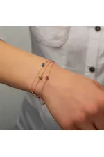 Gümüş Rose Nazar Bayan Bileklik Gümüş Rose Nazar Bayan Bileklik