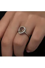 Gümüş Zultanit Damla Kadın Yüzük Gümüş Zultanit Damla Kadın Yüzük