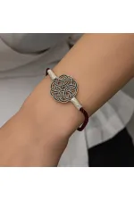 Gümüş Kazaziye Örgü Bileklik Gümüş Kazaziye Örgü Bileklik