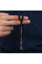 Gümüş Püsküllü 9 mm Rus Oltusu Tesbih