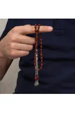 Metal Püsküllü Arpa Kesim Kuka Tesbih Metal Püsküllü Arpa Kesim Kuka Tesbih