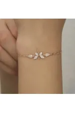 Gümüş Rose Yusufçuk Kadın Bileklik Gümüş Rose Yusufçuk Kadın Bileklik