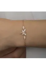 Gümüş Rose Yusufçuk Kadın Bileklik Gümüş Rose Yusufçuk Kadın Bileklik