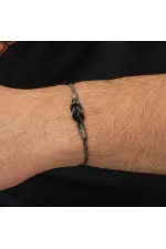 Gümüş Kazaziye Düğüm Bileklik Gümüş Kazaziye Düğüm Bileklik
