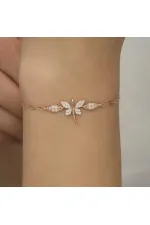 Gümüş Rose Yusufçuk Kadın Bileklik Gümüş Rose Yusufçuk Kadın Bileklik