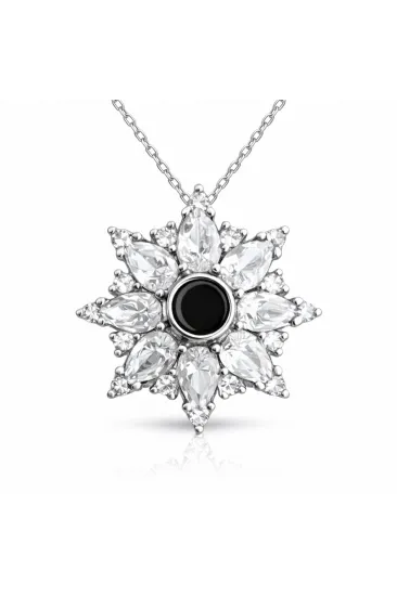 Gümüş 100 Dilde Seni Seviyorum Lotus Kadın Kolye Gümüş 100 Dilde Seni Seviyorum Lotus Kadın Kolye