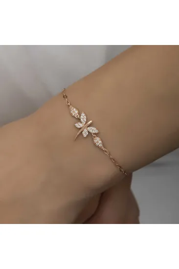 Gümüş Rose Yusufçuk Kadın Bileklik Gümüş Rose Yusufçuk Kadın Bileklik