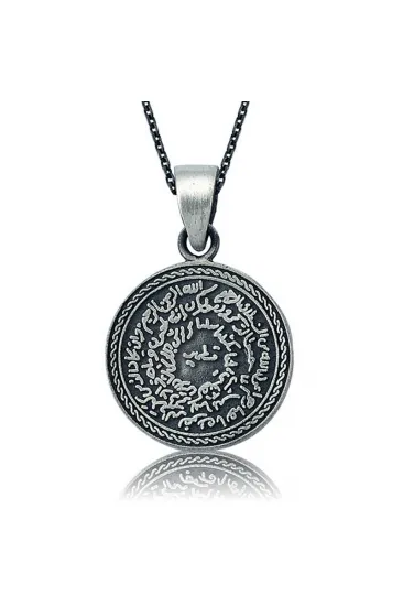 Gümüş Kıtmir ve Mühr-ü Şerif Bayan Kolye