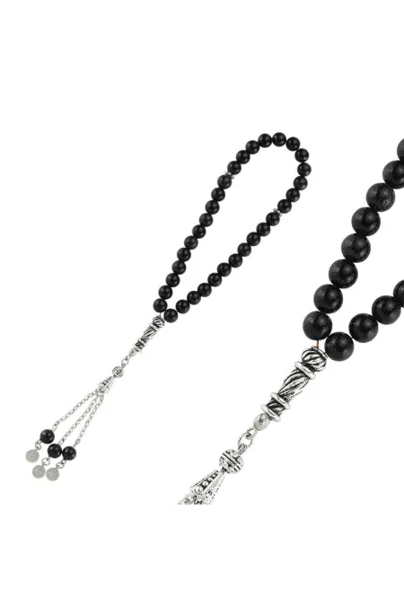 Doğaltaş Metal Püsküllü Mavi Yıldız Taşı Tesbih Doğaltaş Metal Püsküllü Mavi Yıldız Taşı Tesbih