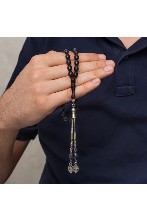 Metal Püsküllü Arpa Kesim Tesbih Metal Püsküllü Arpa Kesim Tesbih