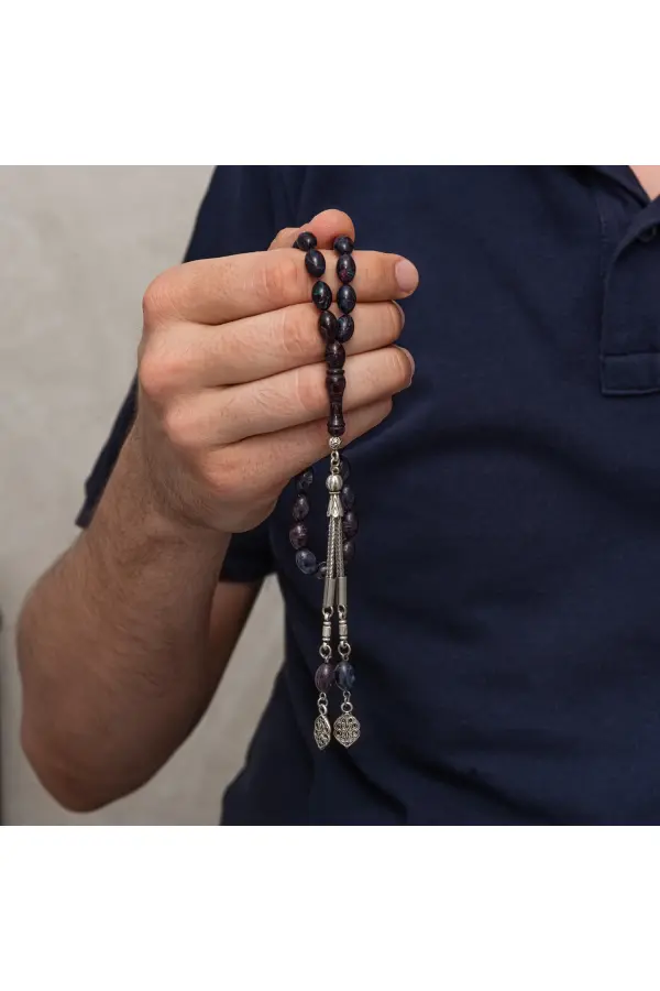 Metal Püsküllü Arpa Kesim Tesbih Metal Püsküllü Arpa Kesim Tesbih