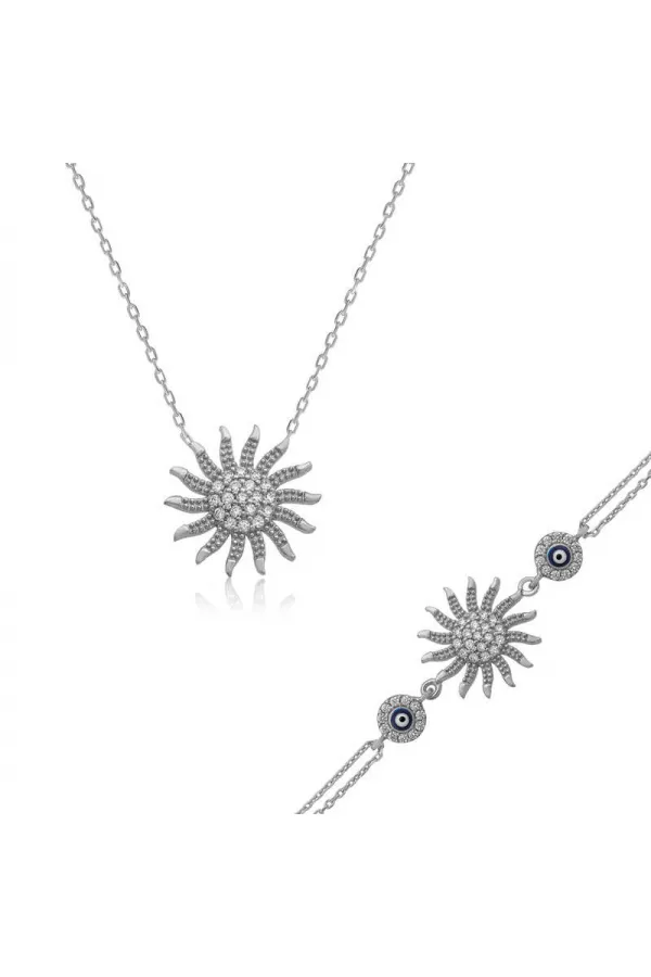 Gümüş Güneş Bayan Set