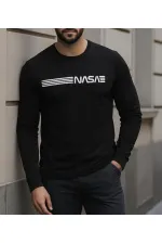 Erkek Uzun Kollu Bisiklet Yaka Viskon Sweat Erkek Uzun Kollu Bisiklet Yaka Viskon Sweat